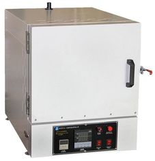 مختبر ارتفاع درجة الحرارة السيراميك الرماد غط فرن 3kw 220 فولت
