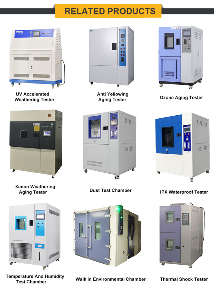 منتوج حالة ثبات uv يسرع التجوية يختبر تجهيز مع مصباح فوق بنفسجيّ 5
