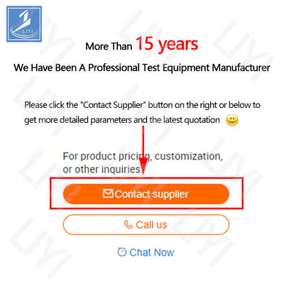 آلة اختبار التوتر عالية منخفضة درجة الحرارة لـ Liyi مع ISO CE