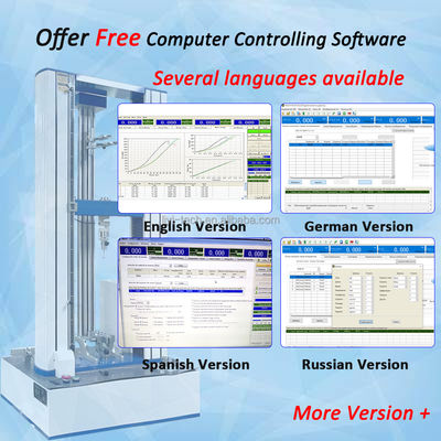 Universal Testing Machine with 0.5% Accuracy 1200mm Max Stretch Stroke and 750W Power for Material Testing