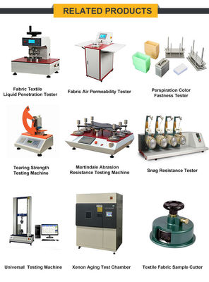 Electronic Martindale Abrasion Tester with 4, 6 or 9 Working Positions and 220V 50Hz Power Supply